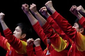 (SP)SOUTH KOREA-BUSAN-TABLE TENNIS-WORLD TEAM CHAMPIONSHIPS FINALS-MEN-SEMIFINAL-CHN VS KOR