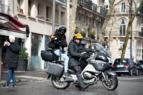 Farmers Protest On Eve Of Agricultural Fair - Paris