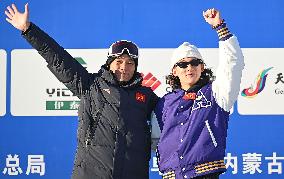 (SP)CHINA-INNER MONGOLIA-HULUN BUIR-14TH NATIONAL WINTER GAMES-MEN'S SNOWBOARD SLOPESTYLE