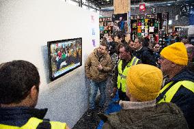 Emmanuel Macron At The Agricultural Fair - Paris