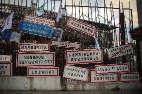 Farmers' Demonstration In Front Of The Agricultural Show - Paris