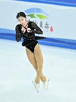 (SP)CHINA-INNER MONGOLIA-HULUN BUIR-14TH NATIONAL WINTER GAMES-FIGURE SKATING-WOMEN-SHORT PROGRAM (CN)