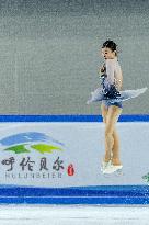 (SP)CHINA-INNER MONGOLIA-HULUN BUIR-14TH NATIONAL WINTER GAMES-FIGURE SKATING-WOMEN-SHORT PROGRAM (CN)