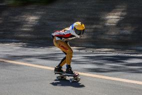 (SP)THE PHILIPPINES-CAVITE PROVINCE-DOWNHILL SKATEBOARDING AND STREET LUGE WORLD CHAMPIONSHIPS