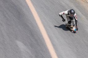 (SP)THE PHILIPPINES-CAVITE PROVINCE-DOWNHILL SKATEBOARDING AND STREET LUGE WORLD CHAMPIONSHIPS