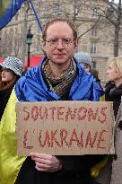 Rally For Ukraine - Paris