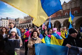 Two-Year Anniversary Of Russia's Invasion Of Ukraine