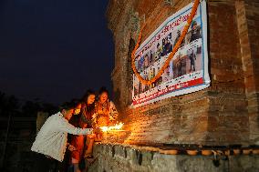 CANDLE LIGHT VIGIL FOR NEPALI KILLED IN RUSSIA- UKRAINE WAR