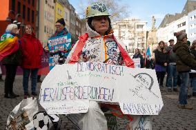 Rally "no War"  In Cologne