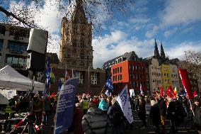 Rally "no War"  In Cologne