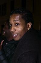 ASAP Rocky Celebrity Sightings In Milan