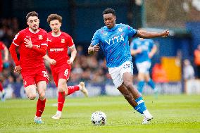 Stockport County v Swindon Town - Sky Bet League 2