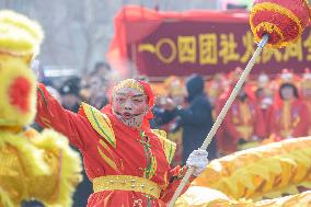 Chinese Celebrate Lantern Festival in Xinjiang