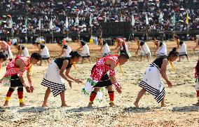 Angami Sekrenyi Festival Celebrated In Nagaland, India