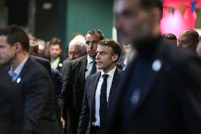 Emmanuel Macron Inaugurates The International Agriculture Fair