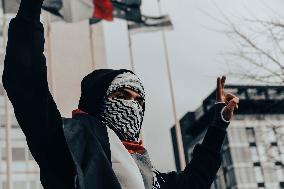 Pro Palestine Demostration In Milan