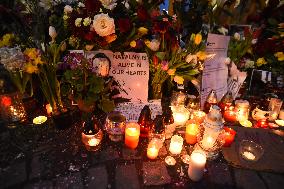 Protestors Gather In Budapest On The Second Anniversary Of The Russian Invasion Of Ukraine