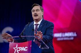 Mike Lindell, CEO Of MyPillow Speaks At CPAC