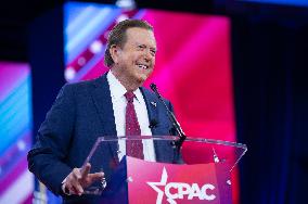 Conservative Broadcaster Lou Dobbs Speaks At CPAC