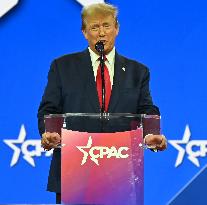 Former President Of The United States Donald J. Trump At CPAC