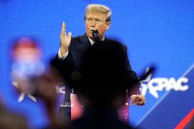 Donald Trump attends CPAC meeting - Washington