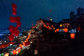 Kongmin Lanterns to Celebrate the Lantern Festival in Chongqing