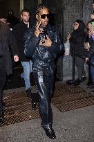 ASAP Rocky Leaving To Bottega Veneta Show - Milan