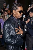 ASAP Rocky Leaving To Bottega Veneta Show - Milan