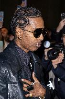 ASAP Rocky Leaving To Bottega Veneta Show - Milan