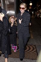 Cate Blanchett And Child Out - Milan