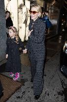 Cate Blanchett And Child Out - Milan