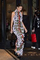 Bruna Marquezine Leaving Hotel - Milan