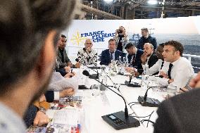 President Macron Visits Agriculture Fair - Paris