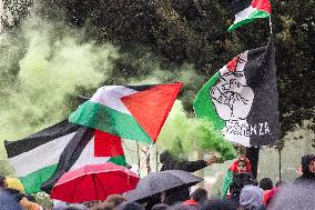 Pro-Palestine Demonstration In Milan