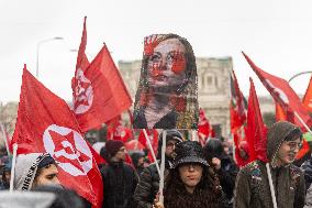 Pro-Palestine Demonstration In Milan