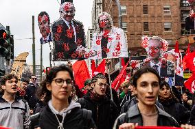 Pro-Palestine Demonstration In Milan
