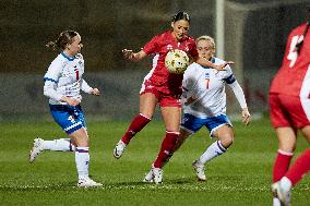 Malta v Faroe Islands - 2024 VisitMalta Women's International Friendlies.