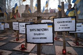 Demonstration In Support Of Ukraine In Poland