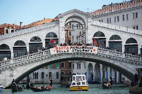 Students Protest - Venice