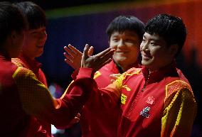 (SP)SOUTH KOREA-BUSAN-TABLE TENNIS-WORLD TEAM CHAMPIONSHIPS FINALS-MEN-FINAL-CHN VS FRA