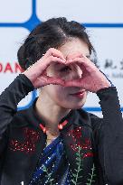 (SP)CHINA-INNER MONGOLIA-HULUN BUIR-14TH NATIONAL WINTER GAMES-FIGURE SKATING-WOMEN-FREE SKATING (CN)