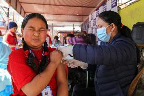 Vaccination Campaign Against Measles- Rubella Launched In Nepal