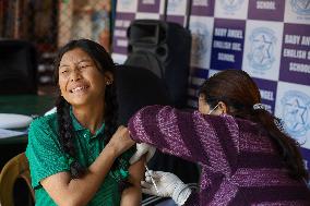 Vaccination Campaign Against Measles- Rubella Launched In Nepal