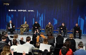 A Forum "Ukraine. Year 2024" In Kyiv, Amid Russia's Invasion Of Ukraine.