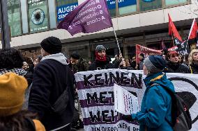 Demonstration Against Far Right  AFD Party In Stuttgart