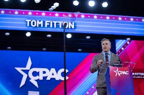 Tom Fitton, President Of Judicial Watch Speaks At CPAC