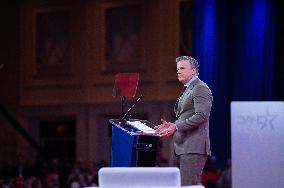 Tom Fitton, President Of Judicial Watch Speaks At CPAC