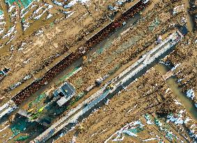 An Automated Wharf Construction in Huai'an