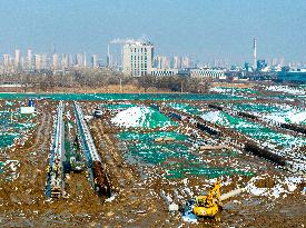 An Automated Wharf Construction in Huai'an