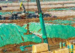 An Automated Wharf Construction in Huai'an